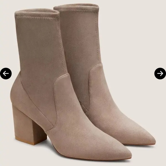 Like new ✨ STUART WEITZMAN Avenue 75 block sock boot - Picture 2 of 11